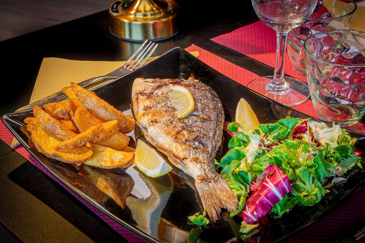 Dorade grillée